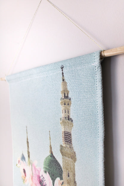 Mecca & Madinah Wall Art Tapestry Home Decor