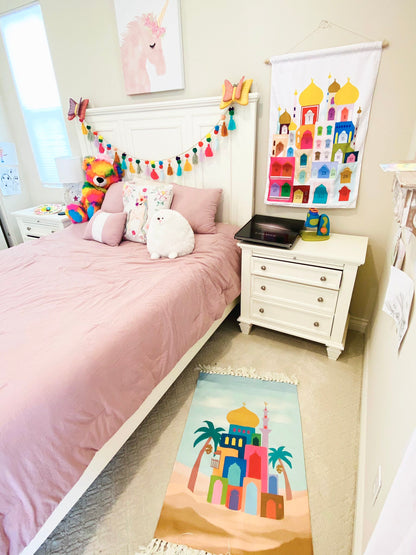 Children’s Padded Velvet Prayer Mat