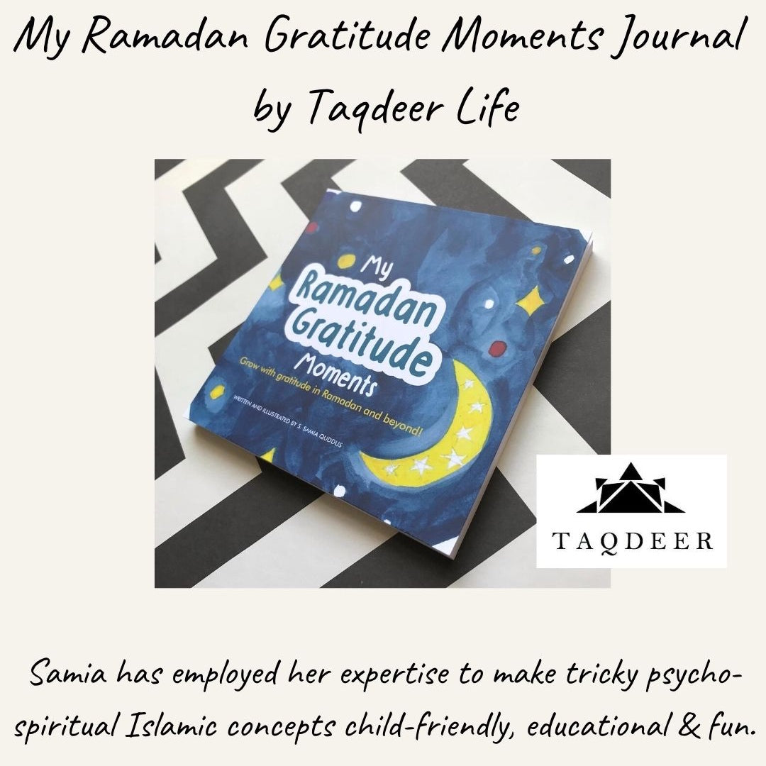 My Ramadan Gratitude Children's Journal Book by Taqdeer Life