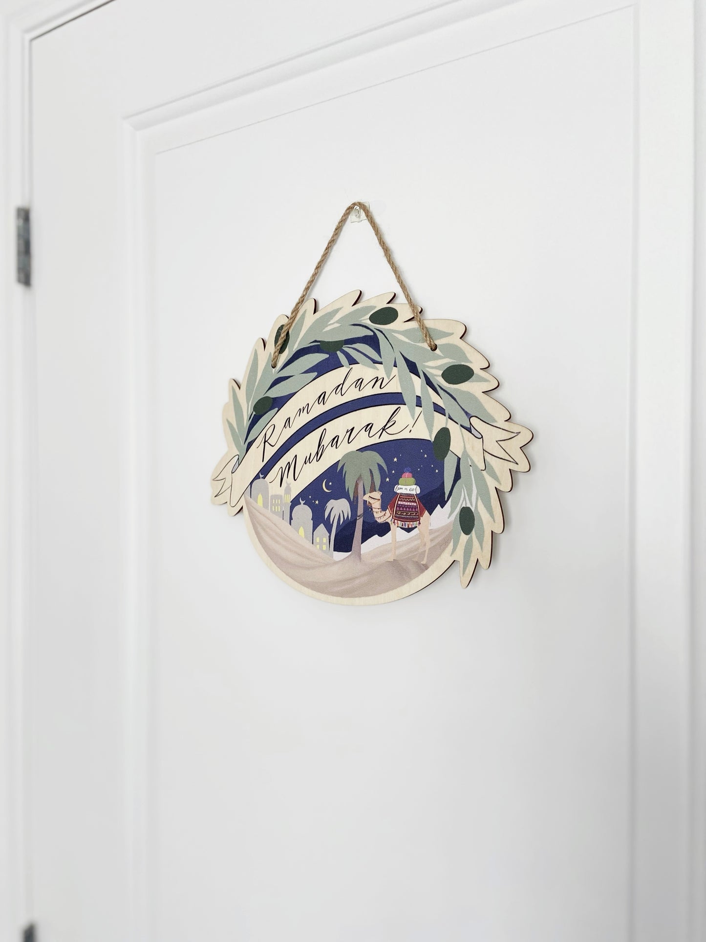 Decorative Ramadan Mubarak Hanging Art