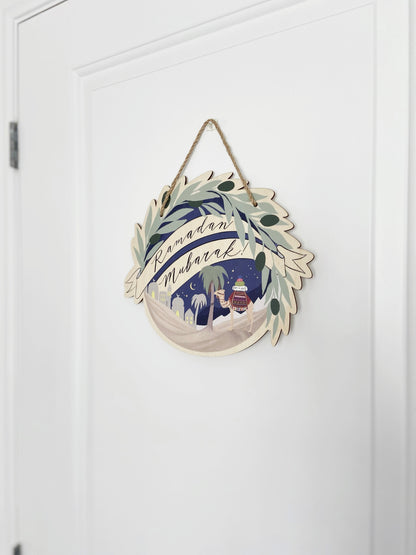 Decorative Ramadan Mubarak Hanging Art