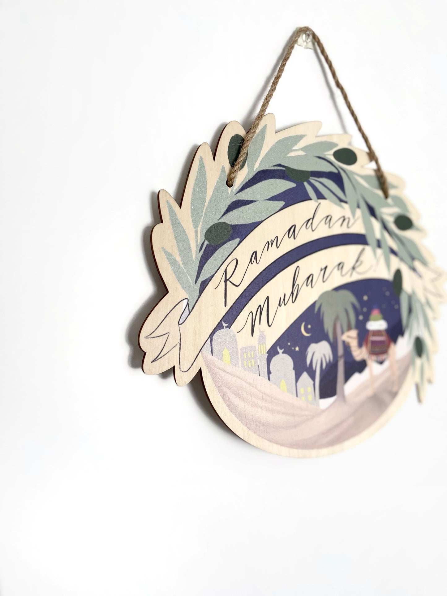 Decorative Ramadan Mubarak Hanging Art