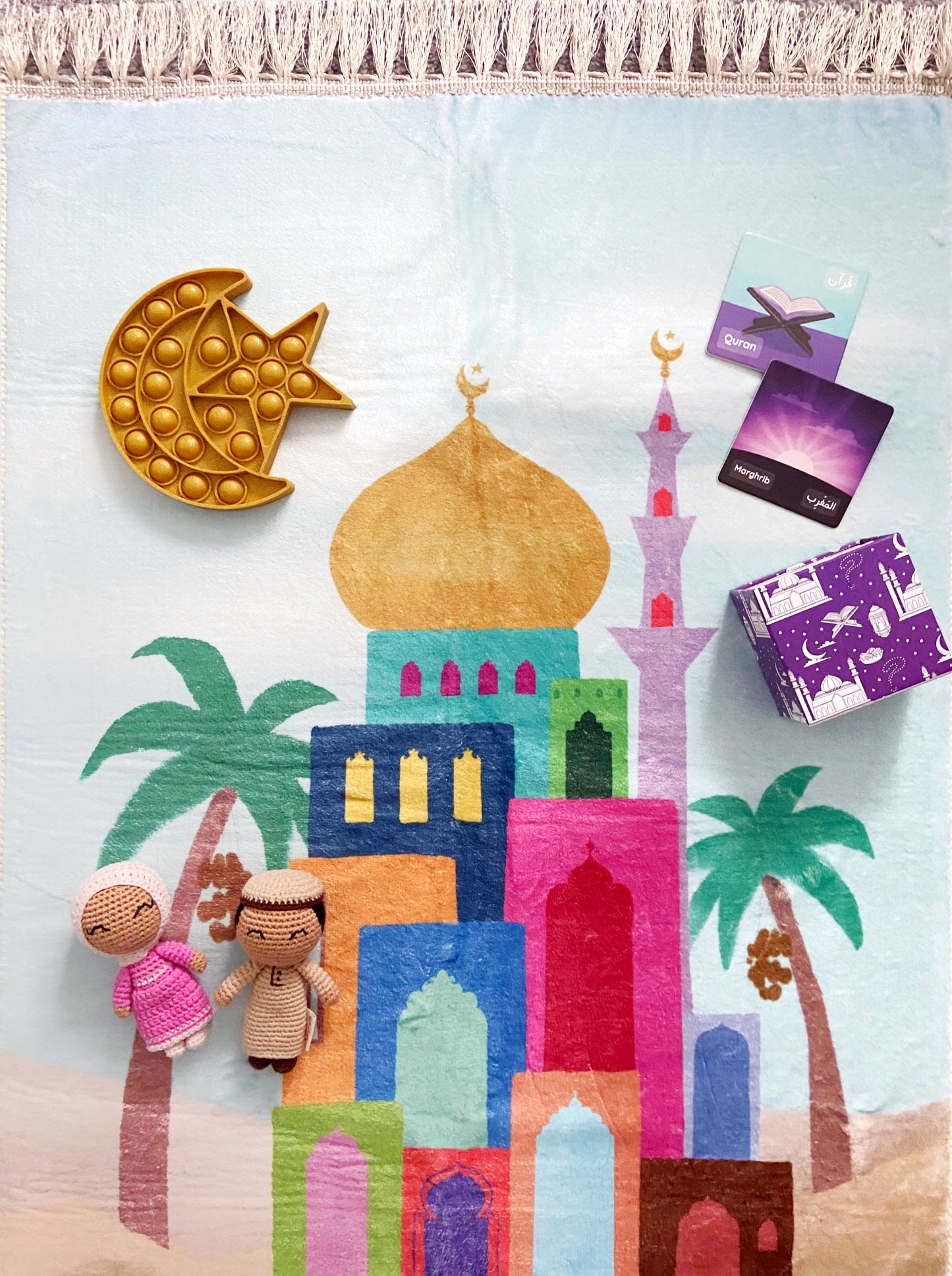 Atara Shop Moon & Star Pop-it Fidget Toy