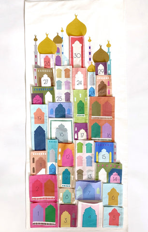 Multicolour Mosque 30 Day Pocket Ramadan Good Deed Calendar Eid Ramadan Gift