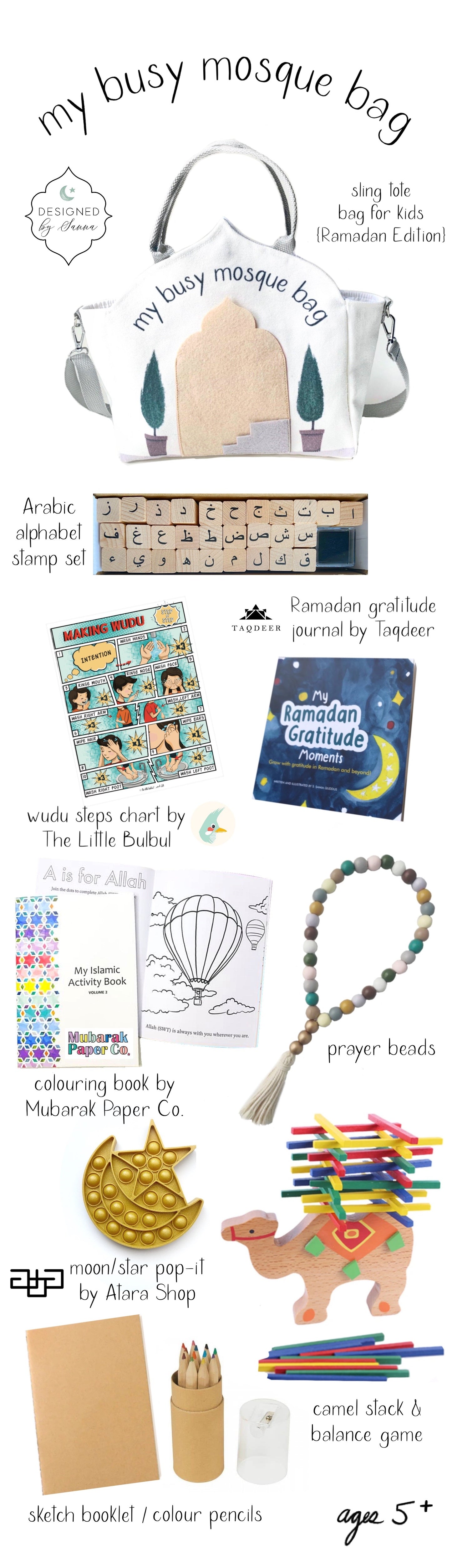 My Ramadan Gratitude Children's Journal Book by Taqdeer Life