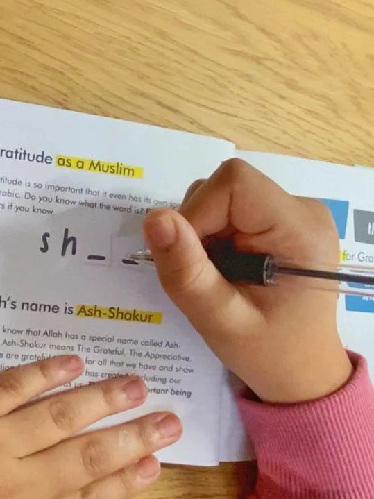 My Ramadan Gratitude Children's Journal Book by Taqdeer Life