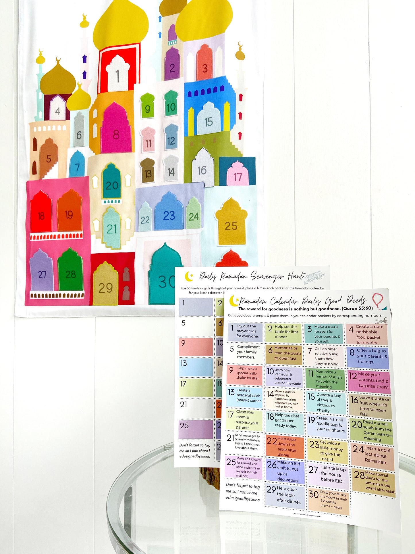 First Edition Multicolour Ramadan Good Deed Calendar