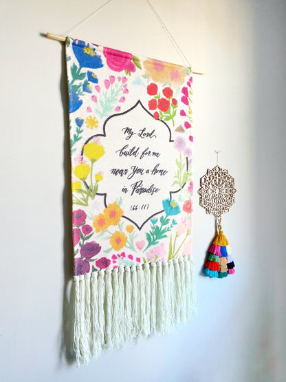 A Home in Paradise | Inspirational Decor Tapestry