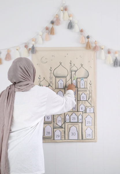 Trio Bundle | Beige Ramadan Good Deed Calendar